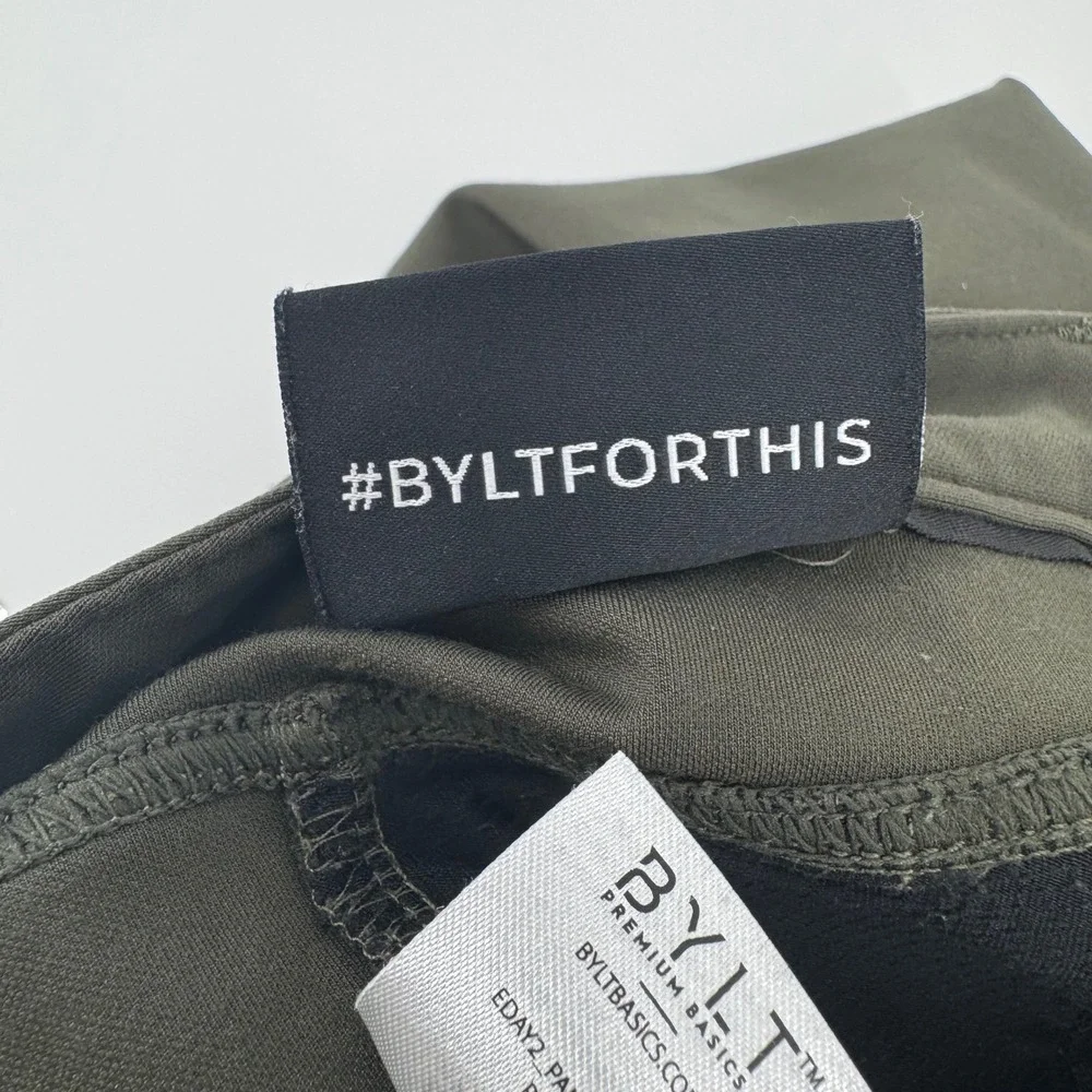 BYLT Premium Basics Everyday Pant 2.0‎ Men's Olive Green Size M